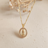 Collar María Gold - Colección Acero